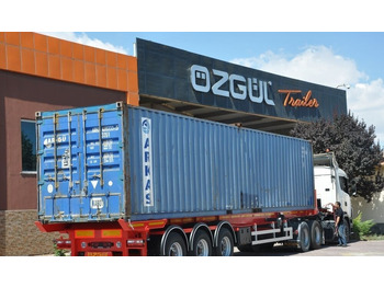 Ny Container-transport/ Vekselflak semitrailer for transport av container Özgül 40 FT TIPPING CONTAINER CHASSIS AINER CARRIER: bilde 2