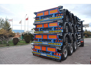 Ny Container-transport/ Vekselflak semitrailer for transport av container Özgül TELESCOBIC HIGH CUBE CONTAINER CHASSIS: bilde 3