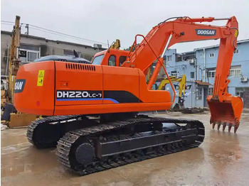 Beltegraver Used Doosan DH220-7 excavator on sale with manual engine made in Korea: bilde 5
