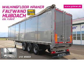 Med walking floor semitrailer KRAKER