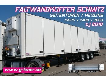 Skapsemi Schmitz Cargobull SKO 24/ FALTWAND / SEITENTÜREN 89 m³ TOP !!!!!!!: bilde 1
