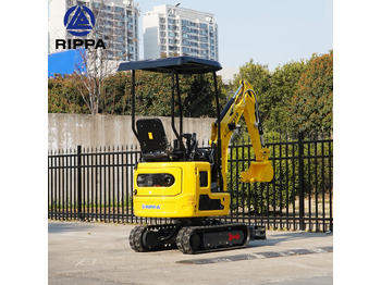 Ny Minigraver Rippa R319 Pilot Control|Kubota Engine|Euro 5|CE|Telescopic chassis|Lateral swing mini excavator: bilde 5