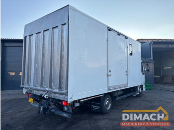 Hestebil DAF FA LF45.150 4 paards, laadlift. Horsetruck NL truck: bilde 5
