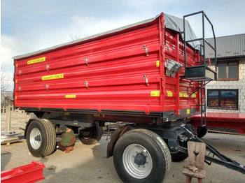 Ny Landbruk tippvogn Techmont Anhänger / Trailer / Remorque / Rimorchio / Прицеп двухоосный бортовой / Przyczepa dwuosiowa PTD16 12 t: bilde 4