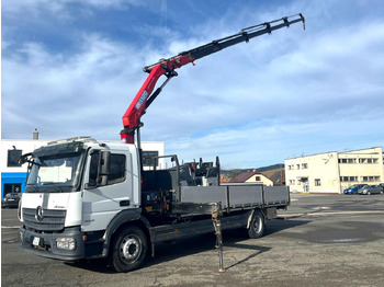 Planbil, Kranbil Mercedes truck ATEGO, 1527, Crane HMF 1120 - K5: bilde 4