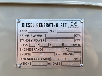Ny Elektrisk generator Doosan DP126LB - 410 kVA Generator - DPX-19854: bilde 4