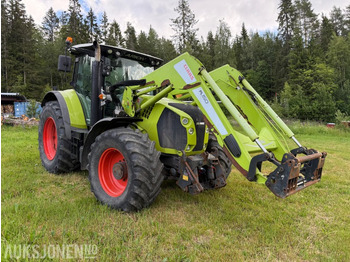 Traktor 2016 Claas Arion 650 med frontlaster, lysrigg, 2-seter, 50 Km/t, stor service: bilde 3