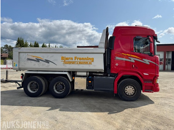 Leie  2018 Scania R580 GODT UTSTYRT TIPPBIL MED 3 AKSLET HENGER 2018 Scania R580 GODT UTSTYRT TIPPBIL MED 3 AKSLET HENGER: bilde 5