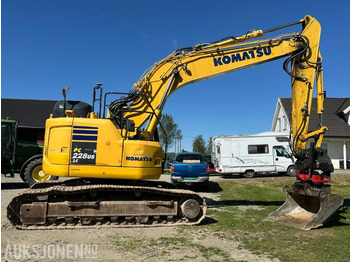 Gravemaskin 2019 Komatsu PC228USLC-11 - Gravemaskin - Tiltrotator R8 - Topcon GPS - 2skuffer - Sentralsmøring - 4467timer: bilde 5