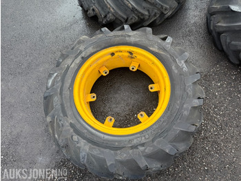 Landbruksteknikk 1 GoodYear 12.4-24 traktordekk med felg: bilde 2