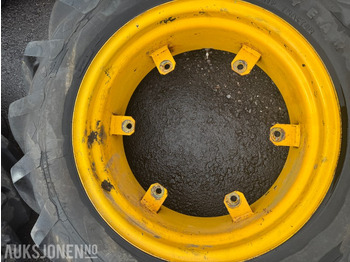 Landbruksteknikk 1 GoodYear 12.4-24 traktordekk med felg: bilde 5