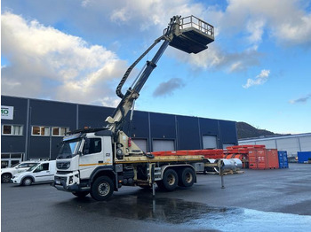 Leie  2013 Volvo FMX 370 6X4 med NORMET Esslift 1000 plattform / korg - nylig EU godkjent 2013 Volvo FMX 370 6X4 med NORMET Esslift 1000 plattform / korg - nylig EU godkjent: bilde 1