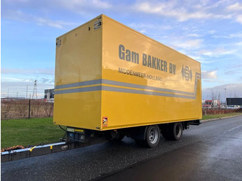 Skaphenger Jumbo 2 assige middenas aanhangwagen: bilde 1
