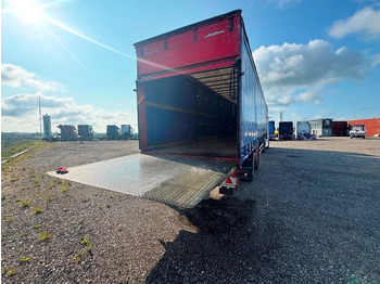 Transporter semitrailer DANSON City Trailer Gardin with lift: bilde 4