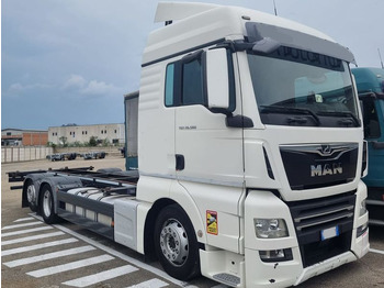 Container-transport/ Vekselflak lastebil MAN TGX 26.500
