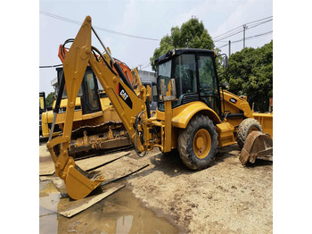 Traktorgraver Second hand with good condition cat 420f backhoe loader 4x4 caterpillar 420f backhoe loaders in stock in shanghai yard: bilde 4