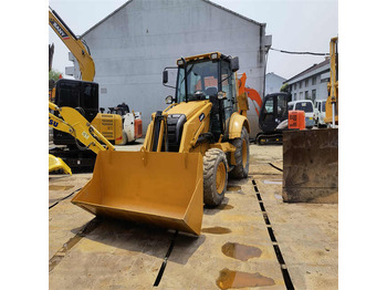 Traktorgraver Second hand with good condition cat 420f backhoe loader 4x4 caterpillar 420f backhoe loaders in stock in shanghai yard: bilde 5