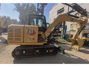 Beltegraver hot sale earth moving used mini excavator CAT 305.5E2 with nice condition in stock: bilde 2