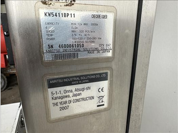 Utstyr for næringsmiddelindustrien Anritsu SV Checkweigher: bilde 5