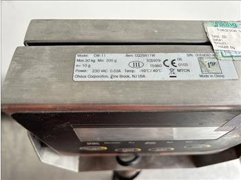 Utstyr for næringsmiddelindustrien Ohaus CW11 Platform scale: bilde 3