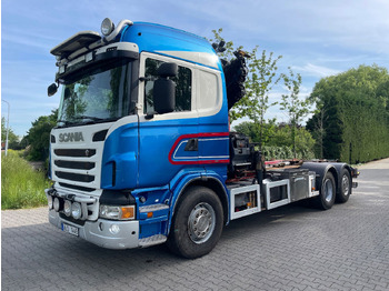 Container-transport/ Vekselflak lastebil SCANIA R 480