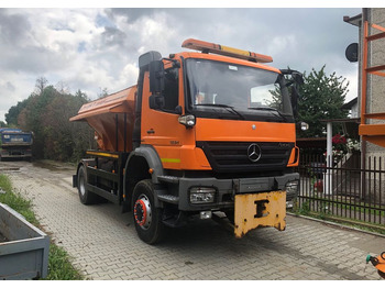 Brøytebil Mercedes-Benz Axor 1824 4x4 piaskarka solarka econ pług 2011 e5: bilde 2