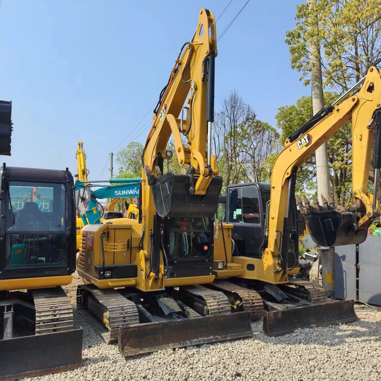 Beltegraver CATERPILLAR 306E2