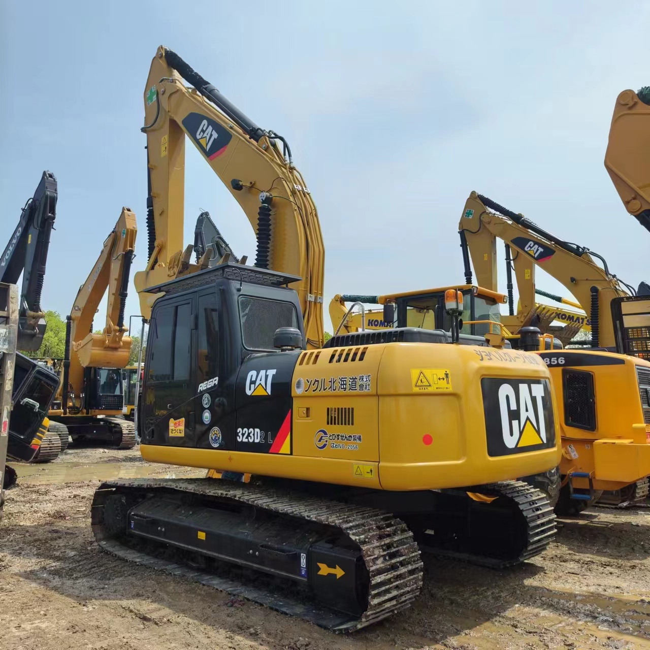 Beltegraver CATERPILLAR 323