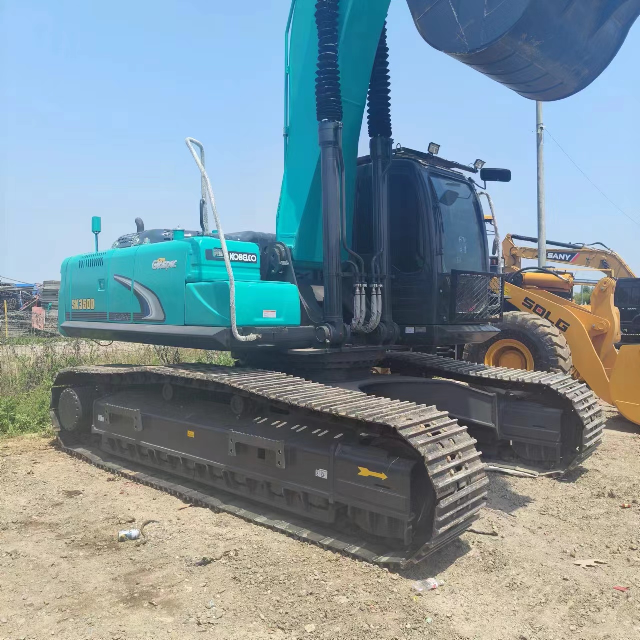 Beltegraver KOBELCO SK350: bilde 4 Beltegraver KOBELCO SK350: bilde 4