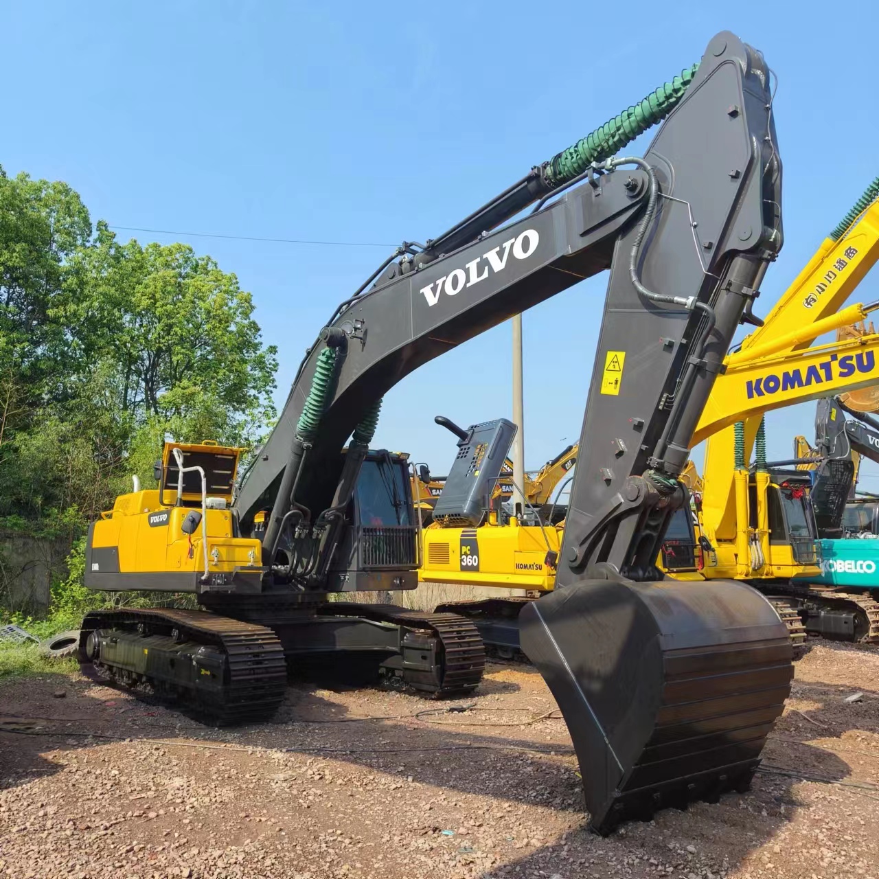 Beltegraver VOLVO EC480