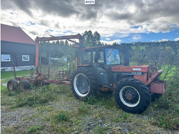 Leie  1985 Case International 685 with Log Trailer 1985 Case International 685 with Log Trailer: bilde 4