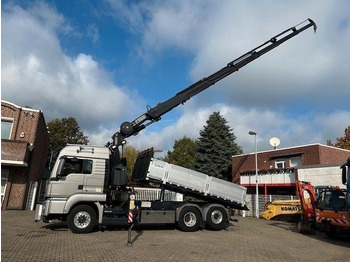 Kranbil MAN 28.500 TGS 3Skipper + Fassi 395 Kran+Greifer 6x2: bilde 4