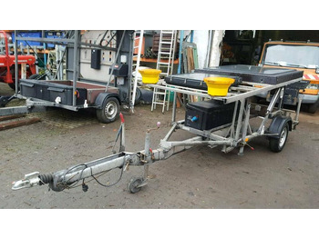 Anleggsmaskiner, Tilhenger Nissen VLT Verkehrsleitanhänger LED Verkehrssicherungsanhänger: bilde 3