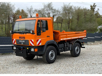 Tippbil MAN * MAN 10-220 * Wywrotka Kiper Meiller * 4x4 * Zimowe Utrzymanie * Unimog *: bilde 2
