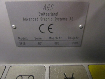 Trykkmaskin AGS SF46: bilde 5 Trykkmaskin AGS SF46: bilde 5