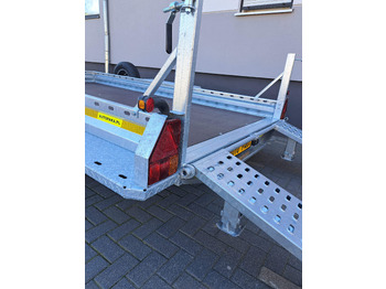 Ny Maskinhenger PRZYCZEPA LAWETA DO MINIKOPARKI KOPARKI 3 OSIE / MINI EXCAVATOR TRANSPORTER TRAILER 3 AXLES: bilde 3