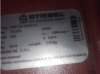 Ny Girkasse for Skogsmaskin Stiebel  Getribe 4381.20.09903.97 Stiebel Gearbox: bilde 2