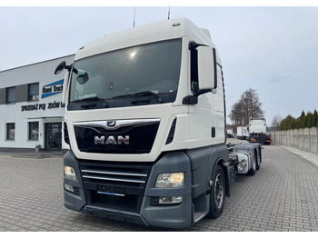 Container-transport/ Vekselflak lastebil MAN TGX