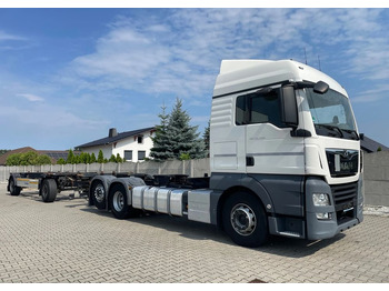 Container-transport/ Vekselflak lastebil MAN TGX 26.460