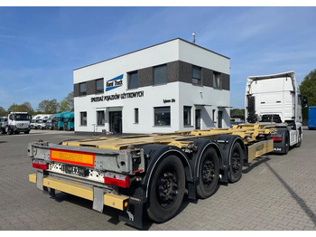 Container-transport/ Vekselflak semitrailer SCHMITZ SCB