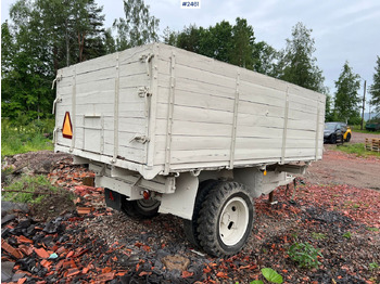 Annet utstyr Tractor trailer with tipper: bilde 3