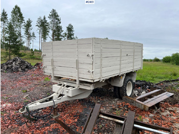 Annet utstyr Tractor trailer with tipper: bilde 2