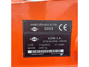 Slåmaskin KUHN FC 303 RGC: bilde 2