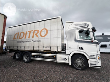 Container-transport/ Vekselflak lastebil SCANIA R 580