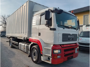 Container-transport/ Vekselflak lastebil MAN TGA 18 320: bilde 2 Container-transport/ Vekselflak lastebil MAN TGA 18 320: bilde 2