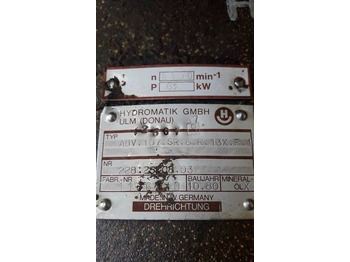 Hydraulisk pumpe for Bygg og anlegg A8V107sr6r13x pompa hydrauliczna: bilde 4