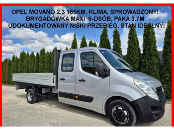 Varebil med dobbelt førerhus OPEL