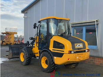 Hjullaster JCB 407 T4 4x4 Radlader Schutzkabine Schaufel +Gabel: bilde 4