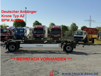 Container-transport/ Vekselflak tilhenger KRONE
