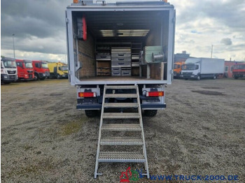 Skapbil Mercedes-Benz Atego 824 4x4 Ideal Werkstatt-Wohn-Expeditionsmobil: bilde 3